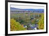 Highway Bridge of Highway A1 near Fell, Moselle Valley, Rhineland-Palatinate, Germany, Europe-Hans-Peter Merten-Framed Photographic Print