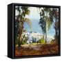 Highway by the Sea-Fitch Fulton-Framed Stretched Canvas