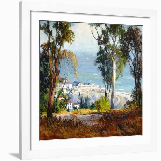 Highway by the Sea-Fitch Fulton-Framed Art Print