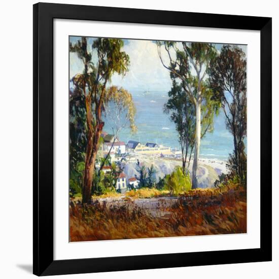 Highway by the Sea-Fitch Fulton-Framed Art Print