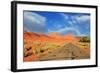 Highway Castle Valley Utah USA-null-Framed Art Print