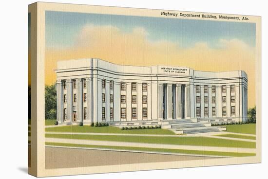 Highway Department Building, Montgomery, Alabama-null-Stretched Canvas