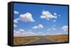 Highway in Arizona Desert-Paul Souders-Framed Stretched Canvas