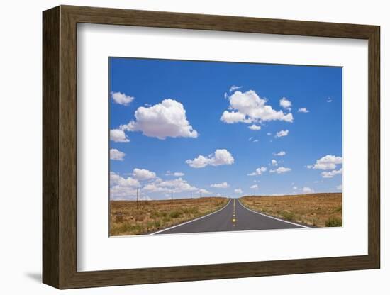 Highway in Arizona Desert-Paul Souders-Framed Photographic Print