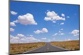 Highway in Arizona Desert-Paul Souders-Mounted Photographic Print