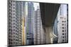 Highway Overpass and Apartment Towers, Hong Kong, China-Paul Souders-Mounted Photographic Print