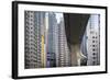 Highway Overpass and Apartment Towers, Hong Kong, China-Paul Souders-Framed Photographic Print