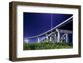 Highway Overpass in New Orleans-Paul Souders-Framed Photographic Print