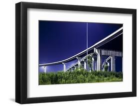 Highway Overpass in New Orleans-Paul Souders-Framed Photographic Print