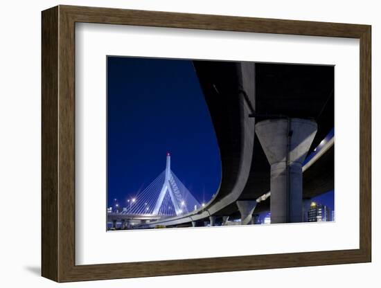 Highway Overpass, Massachusetts-Paul Souders-Framed Photographic Print
