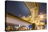 Highway Overpass, Shanghai, China-Paul Souders-Stretched Canvas