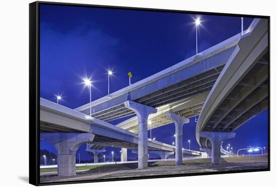 Highway Overpasses, Tampa, Florida-null-Framed Stretched Canvas