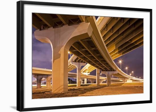 Highway Overpasses, Tampa, Florida-null-Framed Photographic Print