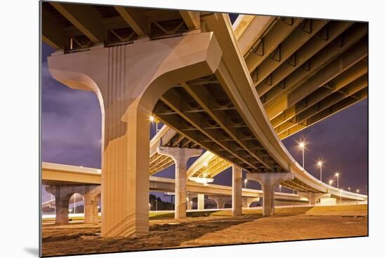 Highway Overpasses, Tampa, Florida-null-Mounted Photographic Print