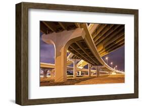 Highway Overpasses, Tampa, Florida-null-Framed Photographic Print