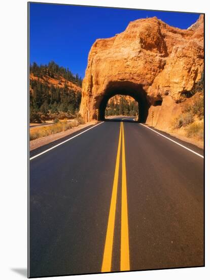 Highway Passing Through a Hill-Joseph Sohm-Mounted Photographic Print