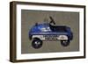 Highway Patrol Pedal Car-Michelle Calkins-Framed Art Print