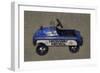 Highway Patrol Pedal Car-Michelle Calkins-Framed Art Print