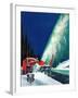 "Highway Snowplow," January 18, 1941-Ski Weld-Framed Giclee Print