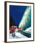 "Highway Snowplow," January 18, 1941-Ski Weld-Framed Giclee Print