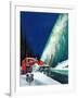 "Highway Snowplow," January 18, 1941-Ski Weld-Framed Giclee Print