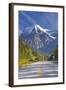 Highway through Mount Robson Provincial Park, British Columbia, Canada-Don Paulson-Framed Photographic Print