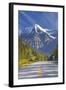 Highway through Mount Robson Provincial Park, British Columbia, Canada-Don Paulson-Framed Photographic Print