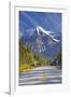 Highway through Mount Robson Provincial Park, British Columbia, Canada-Don Paulson-Framed Photographic Print