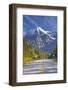 Highway through Mount Robson Provincial Park, British Columbia, Canada-Don Paulson-Framed Photographic Print