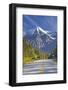 Highway through Mount Robson Provincial Park, British Columbia, Canada-Don Paulson-Framed Photographic Print