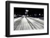 Highway Traffic at Night. Cars Lights in Motion on the Streets. Transport, Transportation Industry-Michal Bednarek-Framed Photographic Print