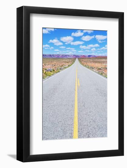 Highway, Utah, North America-Marco Simoni-Framed Photographic Print