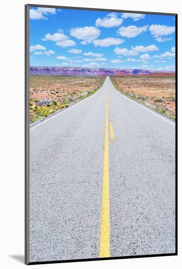 Highway, Utah, North America-Marco Simoni-Mounted Photographic Print