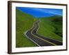 Highway Winding Through Countryside-Charles O'Rear-Framed Photographic Print