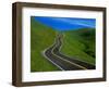 Highway Winding Through Countryside-Charles O'Rear-Framed Photographic Print