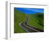 Highway Winding Through Countryside-Charles O'Rear-Framed Photographic Print