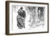 Highwayman, 1898-Charles Dana Gibson-Framed Giclee Print