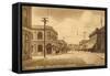 Higuera Street, San Luis Obispo, California-null-Framed Stretched Canvas