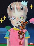Children of This Planet 32-Hikari Shimoda-Stretched Canvas