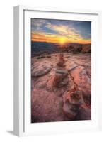 Hike Back at Sunset, Arches National Park, Utah-Vincent James-Framed Photographic Print