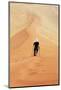 Hike in Sand Desert-Galyna Andrushko-Mounted Photographic Print