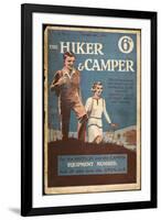 Hiker and Camper Magazine-null-Framed Art Print