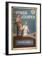 Hiker and Camper Magazine-null-Framed Art Print