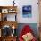 Hiker and Cuernos del Paine, Torres del Paine National Park, Chile-Art Wolfe-Photographic Print displayed on a wall