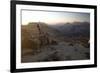 Hiker, Cathedral Provincial Park, British Columbia, Canada, North America-Colin Brynn-Framed Photographic Print