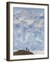 Hiker, Denali National Park, Alaska, USA-Hugh Rose-Framed Premium Photographic Print