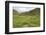 Hiker in Lush Yolyn Am (Yol or Eagle Valley) with Flowers after Summer Rain-Eleanor Scriven-Framed Photographic Print