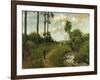 Hiker in the Black Forest (Der Wanderer Im Schwarzwald), 1891-Hans Thoma-Framed Giclee Print