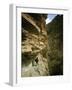 Hiker in the Himalayas-James Burke-Framed Photographic Print