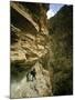 Hiker in the Himalayas-James Burke-Mounted Photographic Print